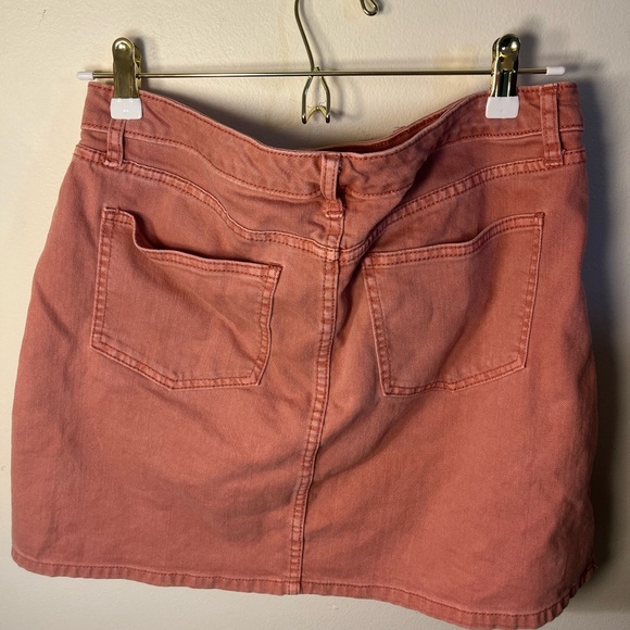 Universal Thread Pink Denim Skirt - Picture 2 of 3